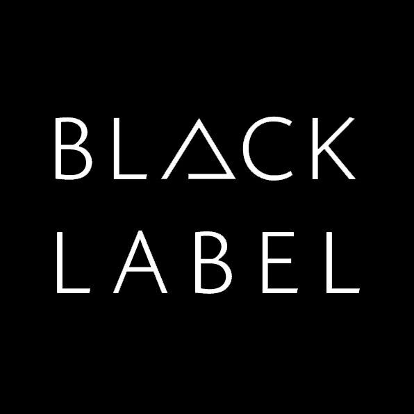 black label square logo